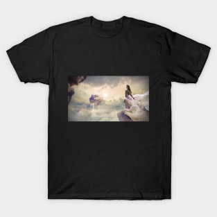 Fantasy over the clouds T-Shirt